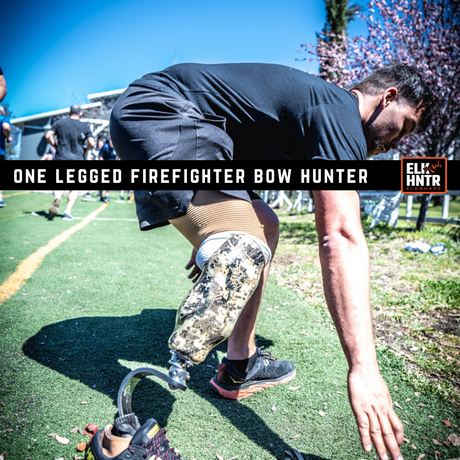 One-Legged Firefighter Bowhunter