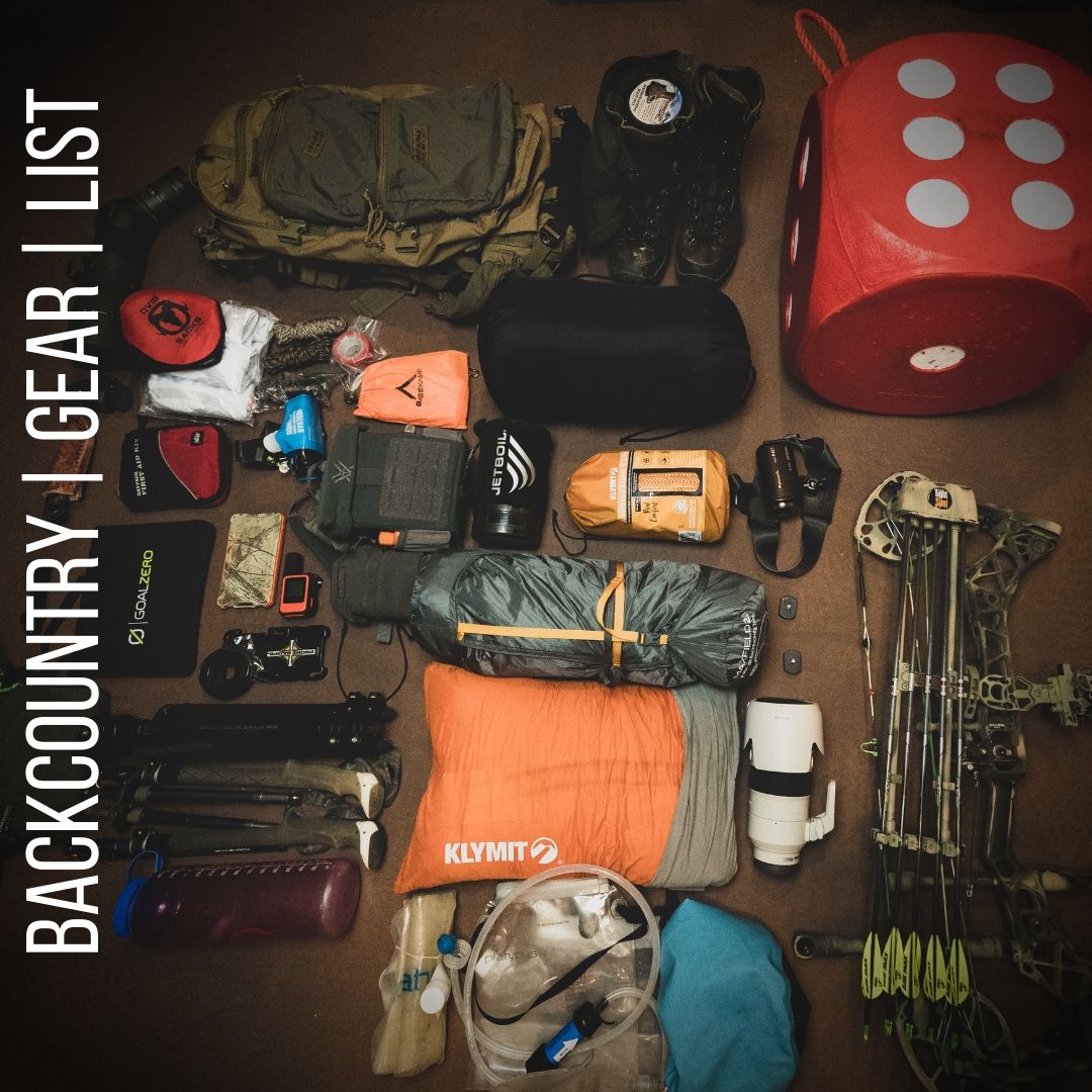 ElkShape Backcountry Gear List | Mobile Elk Hunting