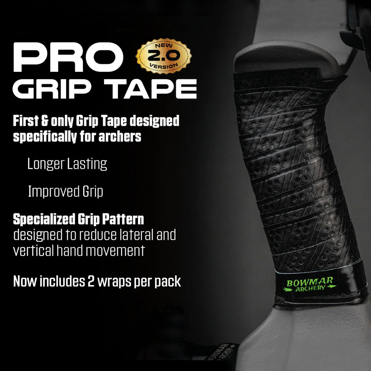 Bowmar PRO Grip Tape 2 wraps