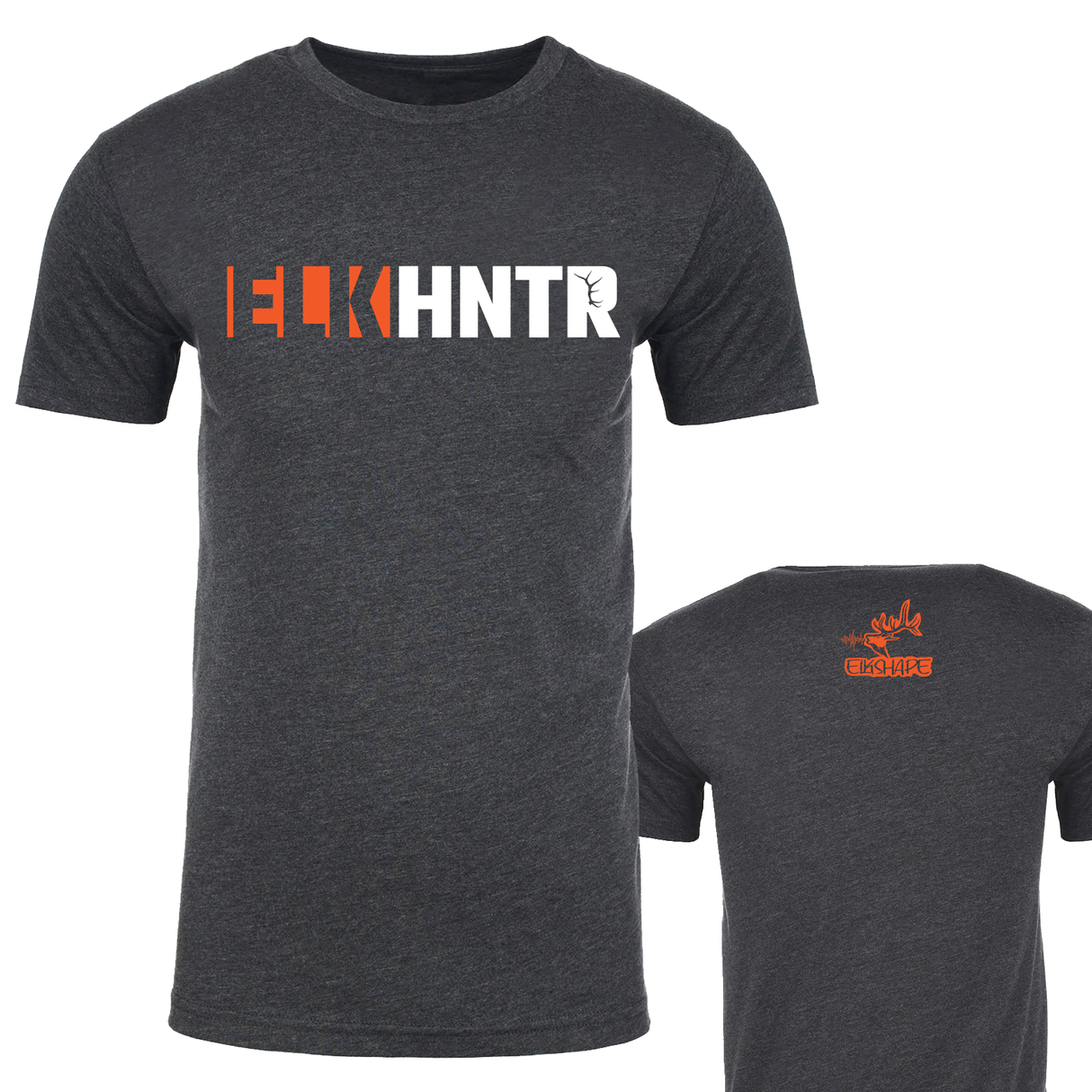 ELKHUNTR Shed Tee Shirt - Charcoal