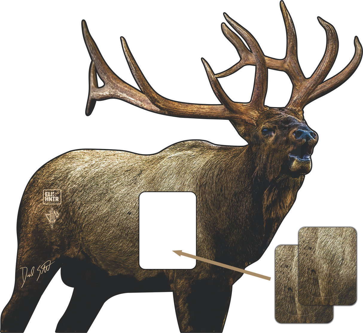 ElkShape Signature Series "Weneha" Quartering To Bull Elk