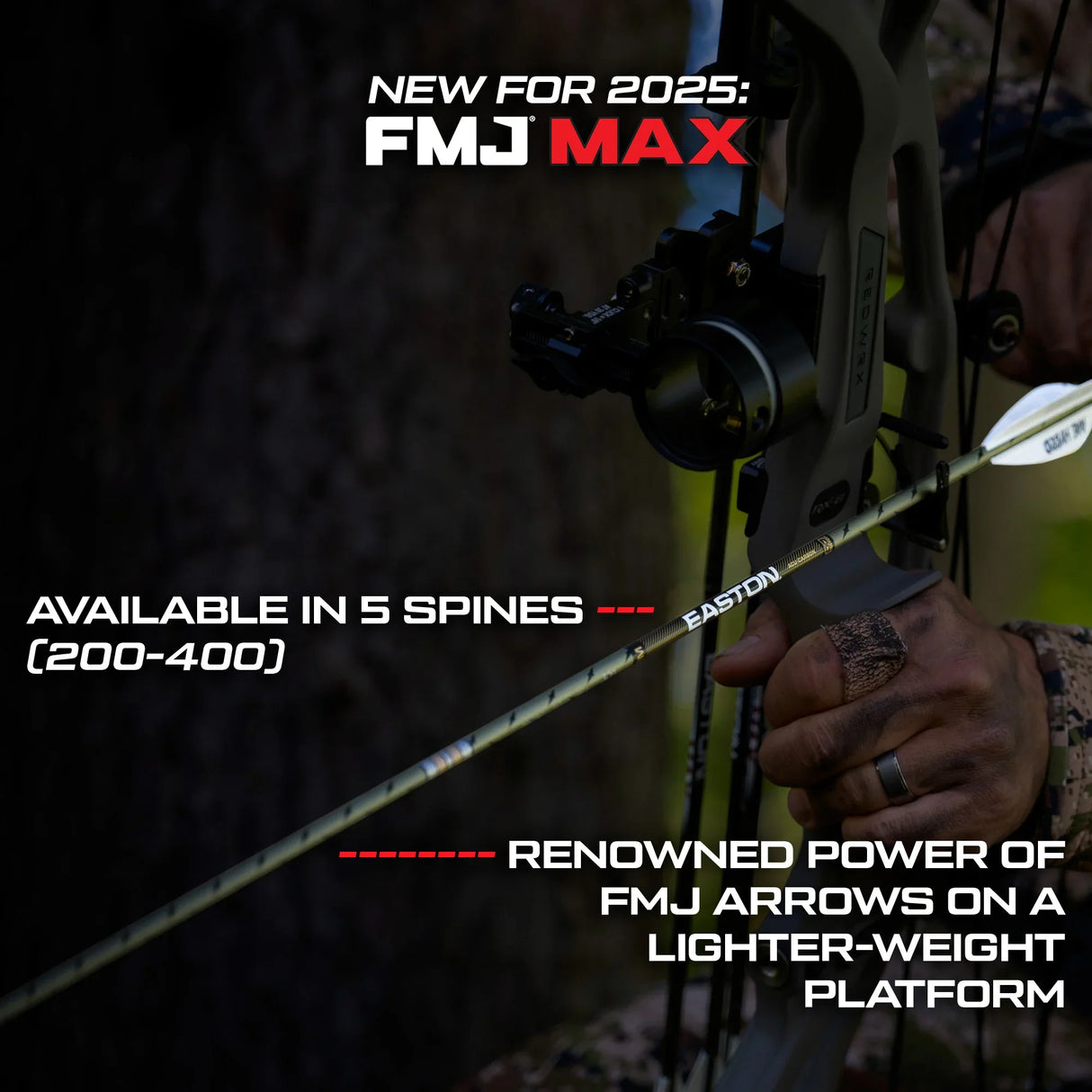 Easton 5MM FMJ MAX FLETCHED 6 pack