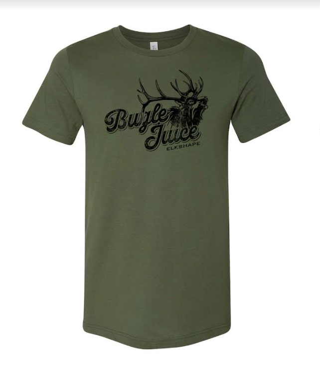 Bugle Juice Tee- Military Green