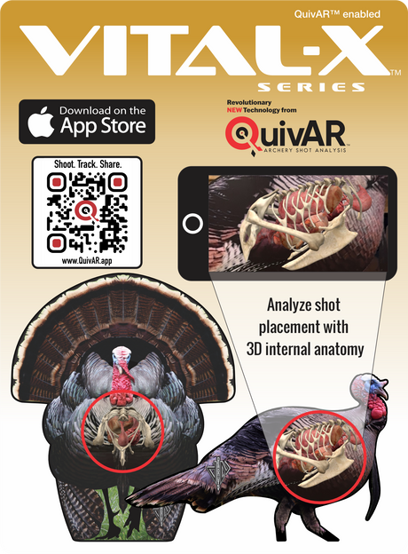 2D Tom Turkey Frontal & Broadside Targets Combo Pack