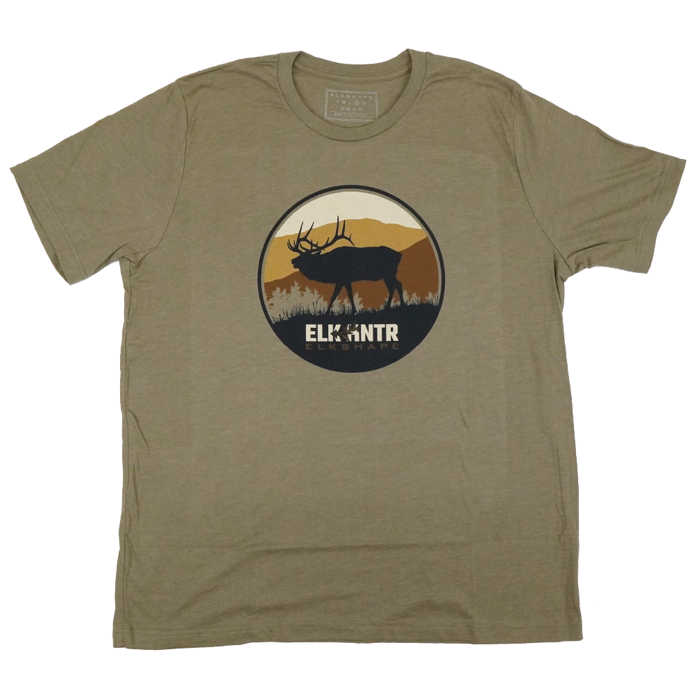 Elk MTN Tee Shirt - Olive