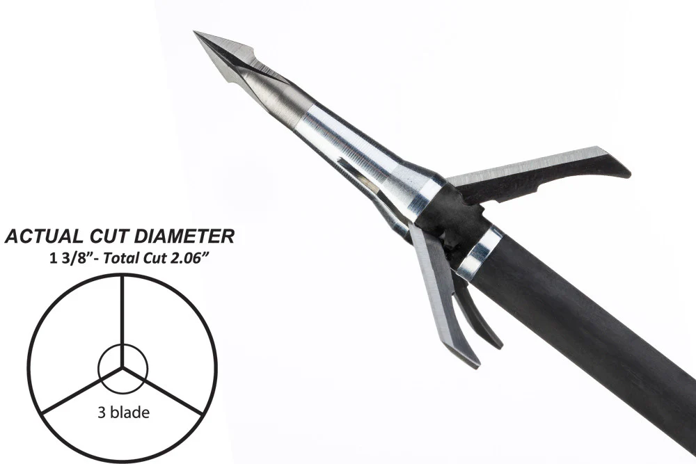 Grim Reaper PRO SERIES 4 BLADE MECHANICAL BROADHEADS