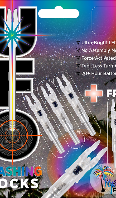 UFO LIGHTED NOCKS (3 pack)