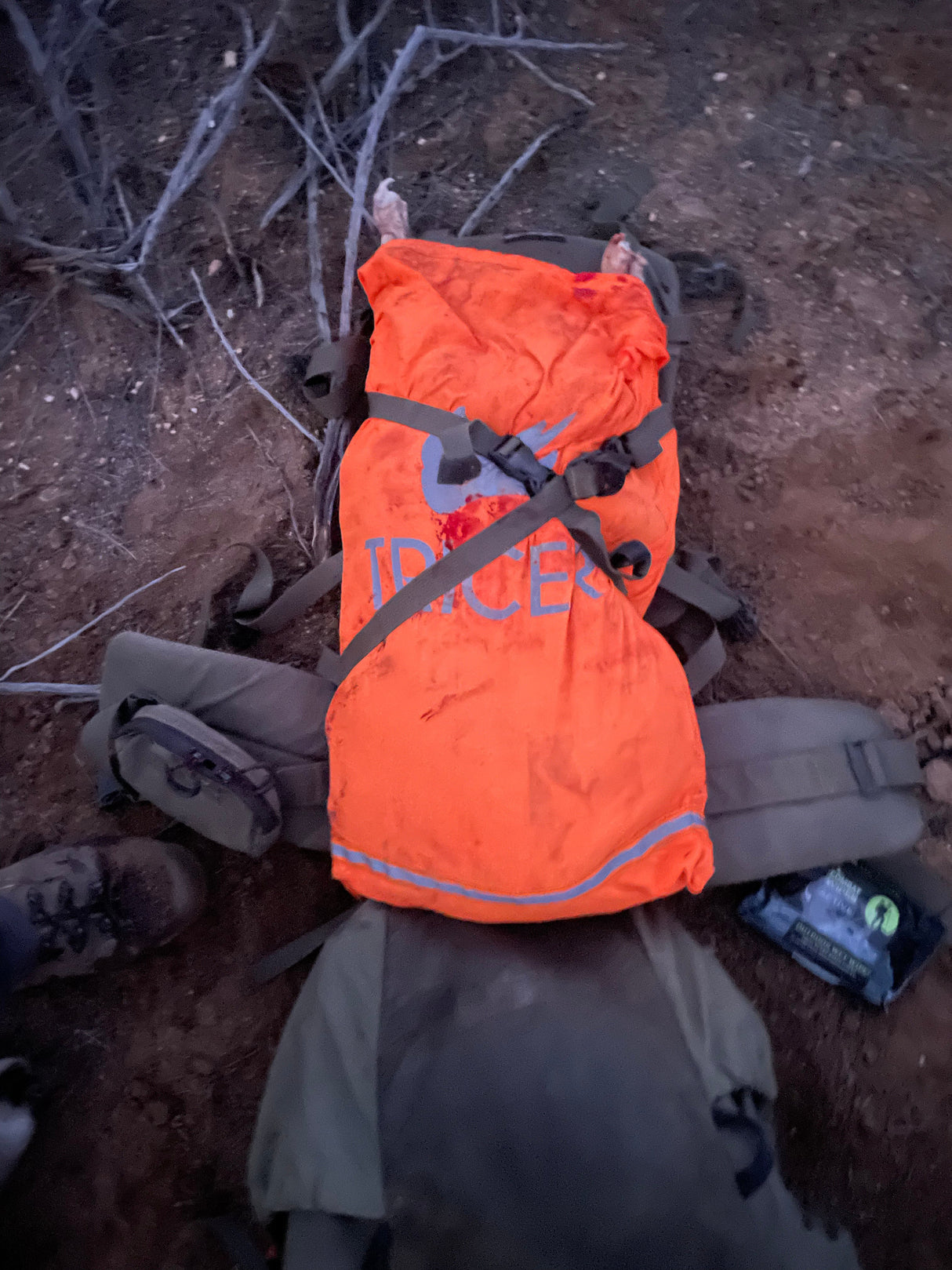 Blaze Orange Game Bags