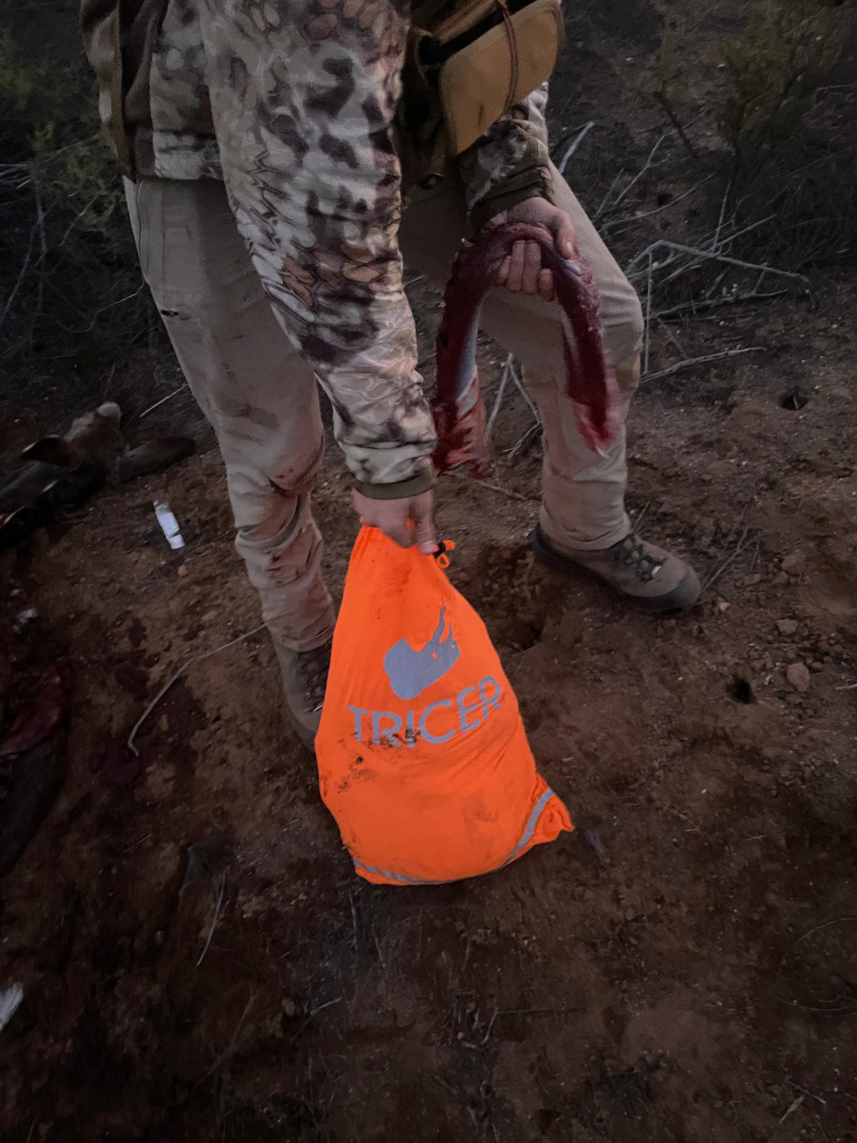 Blaze Orange Game Bags