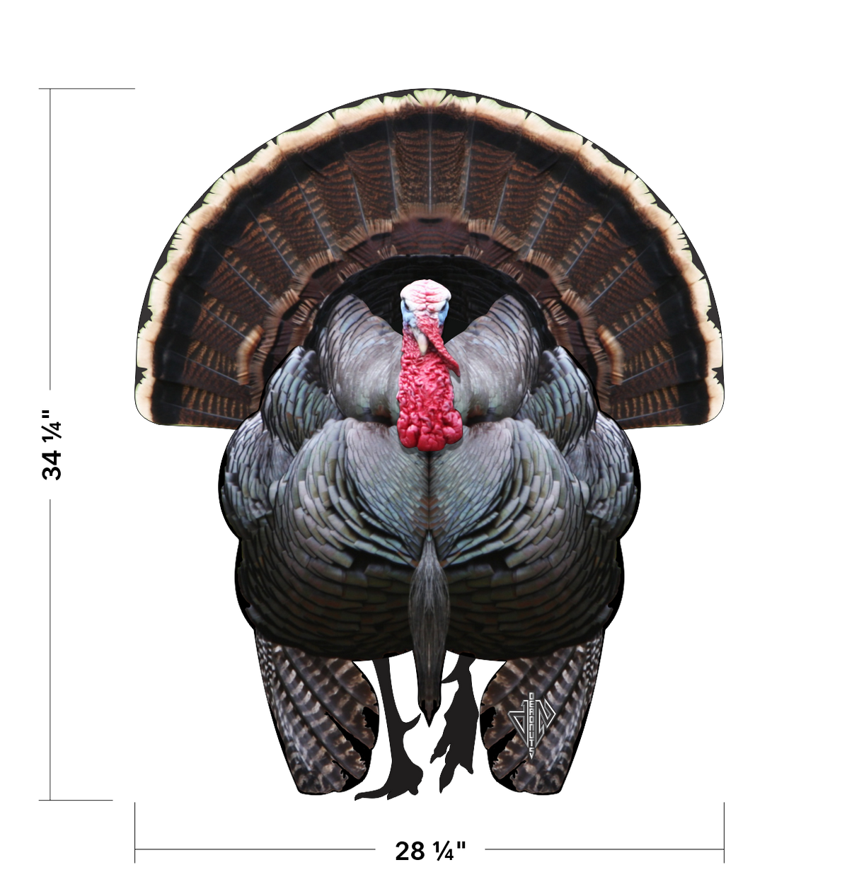2D Tom Turkey Frontal Target