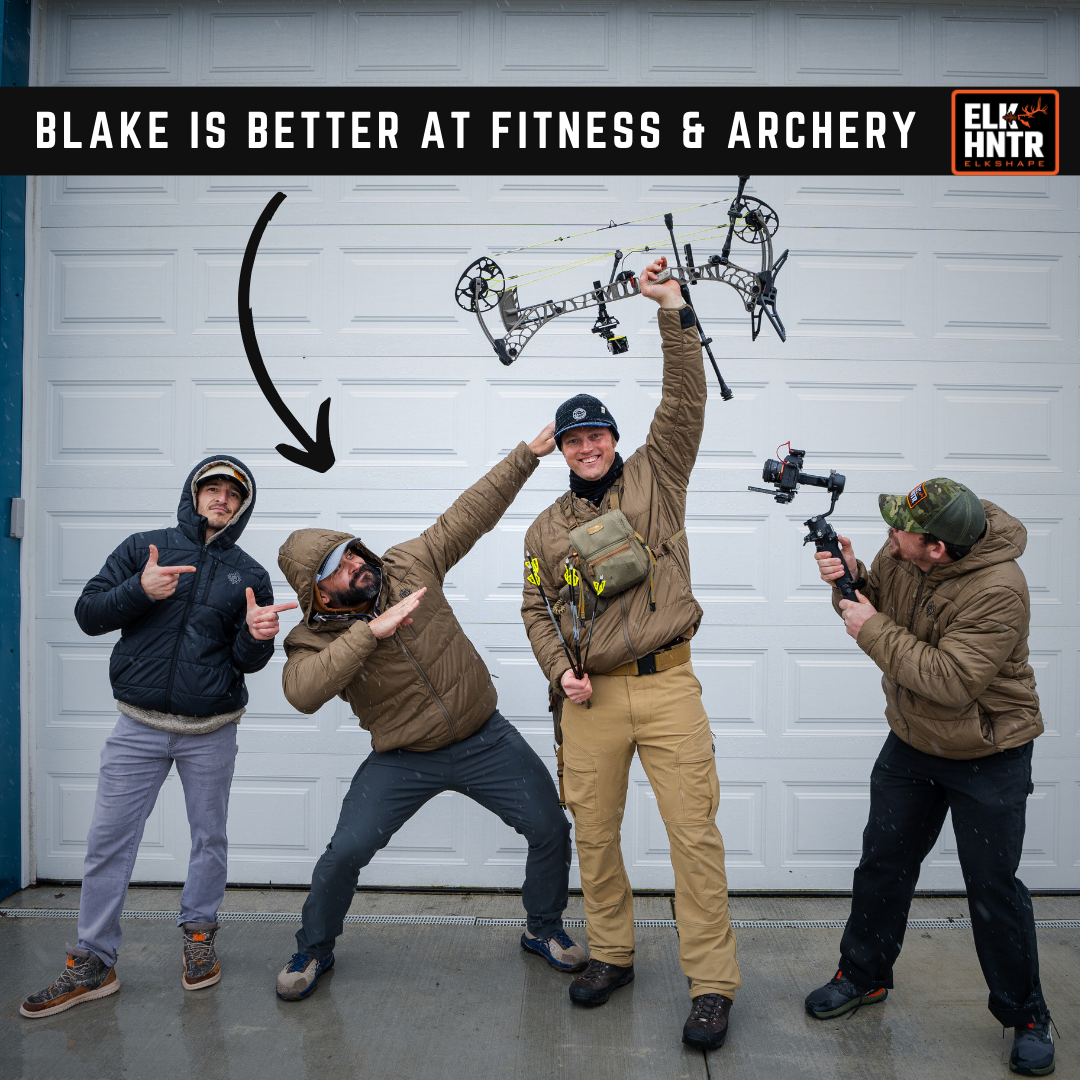 He's BETTER at Fitness & Archery...