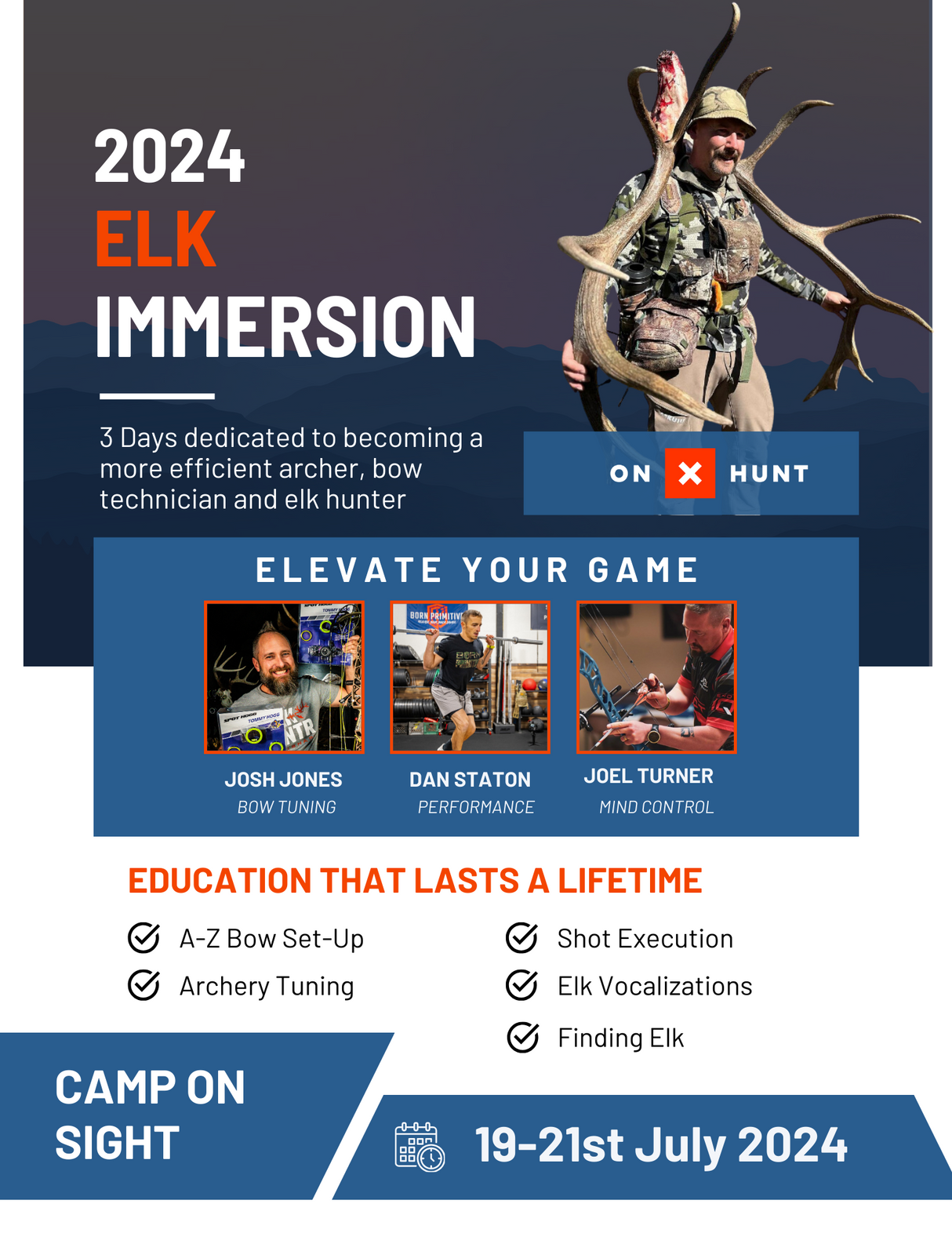 ELK IMMERSION EXPERIENCE