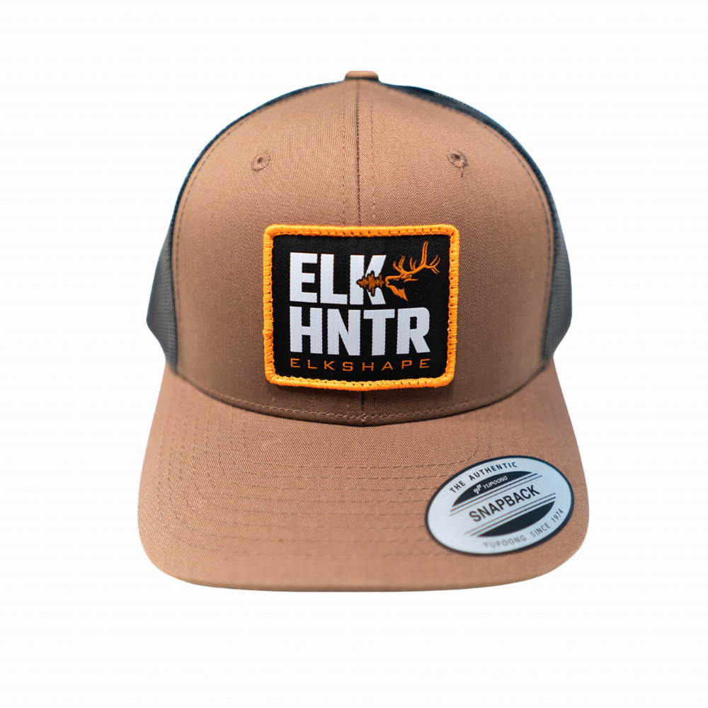 Elk Hunter Patch Hat -  Coyote Brown