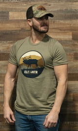 Elk MTN Tee Shirt - Olive