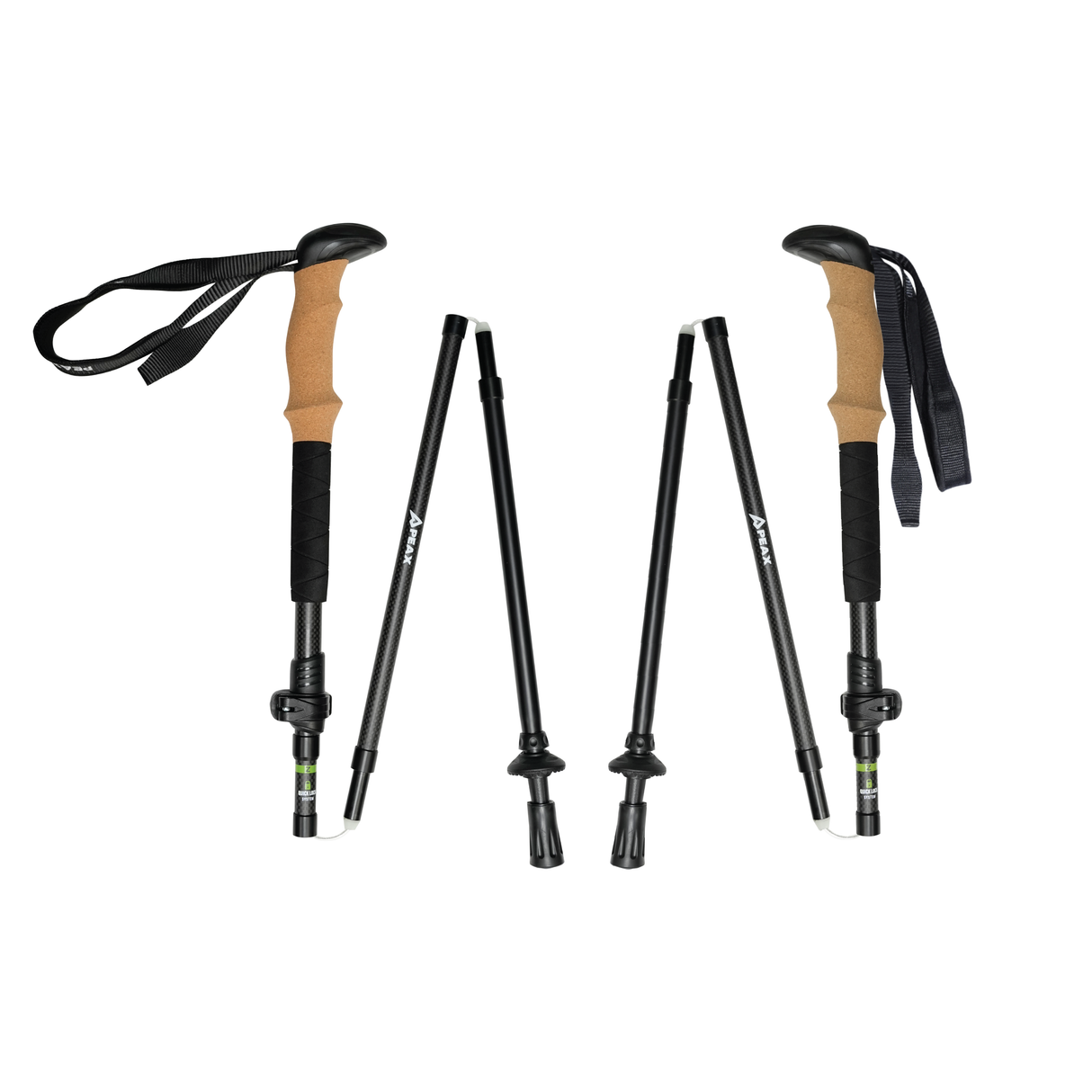 Cork handle trekking pole online