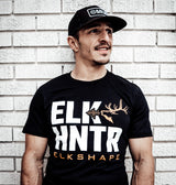 ELKHNTR Bugle Tee Shirt - Black
