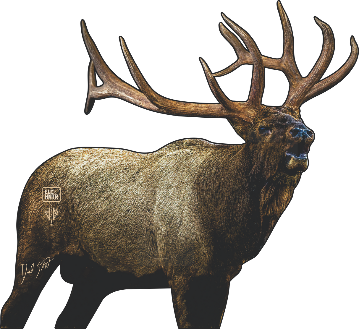 ElkShape Signature Series "Weneha" Quartering To Bull Elk