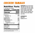 WILD SOCIETY CHICKEN TAMALES