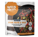 WILD SOCIETY STEAK FAJITA AND RICE