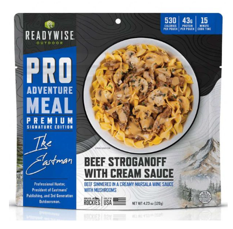 ReadyWise Outdoor Pro Meal  Beef Stroganoff