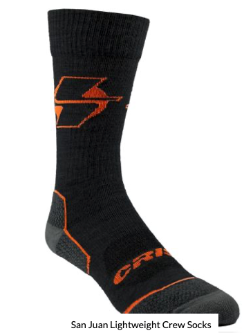 Crispi SAN JUAN LIGHTWEIGHT MERINO WOOL SOCKS