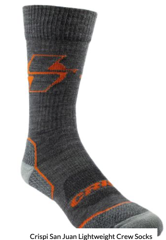 Crispi SAN JUAN LIGHTWEIGHT MERINO WOOL SOCKS