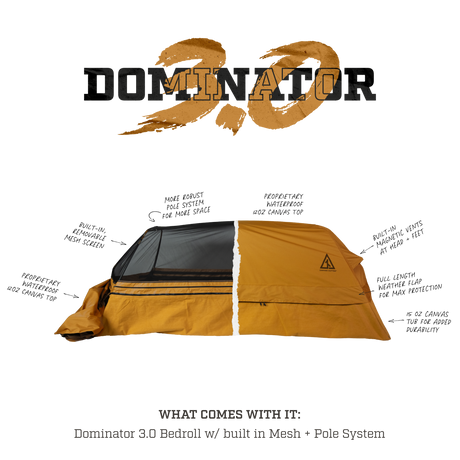 DOMINATOR 3.0 CANVAS BEDROLL