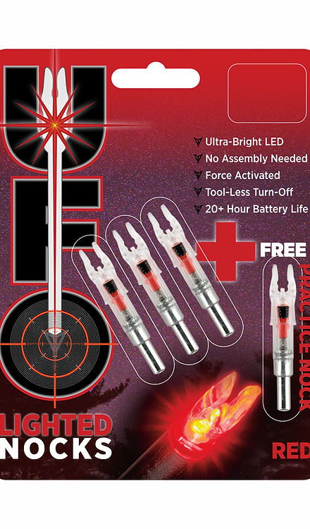 UFO LIGHTED NOCKS (3 pack) – ElkShape