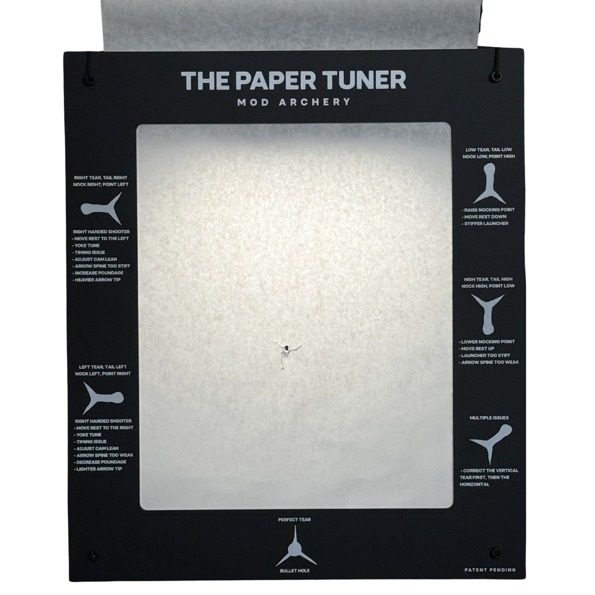 Archery Paper Tuner - Hang & Shoot