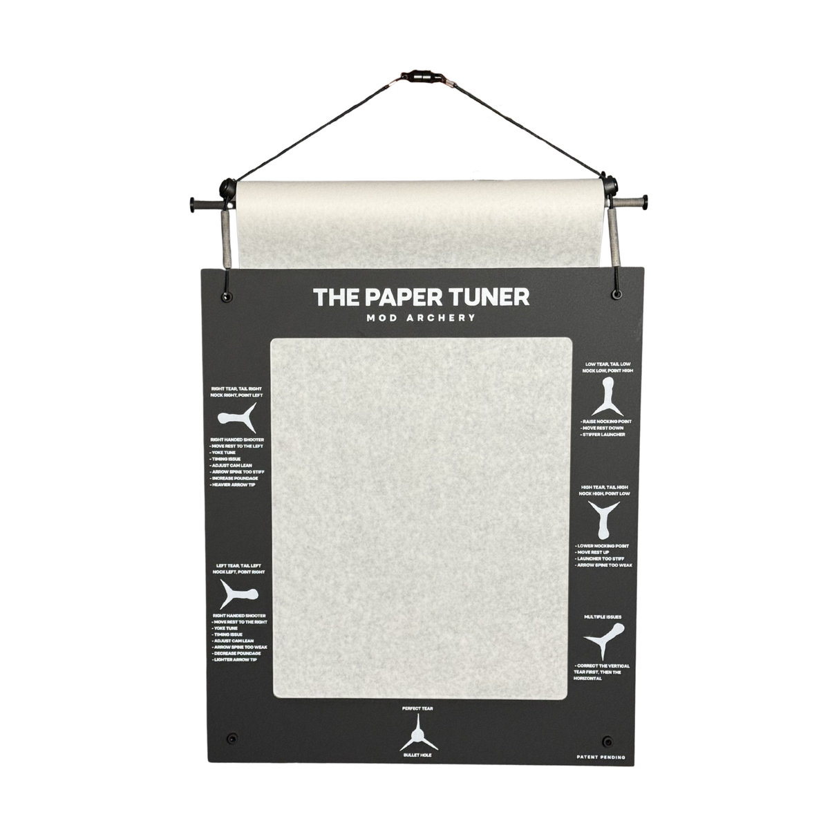 Archery Paper Tuner - Hang & Shoot