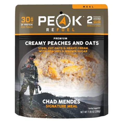 Peak Refuel Creamy Peaches and Oats